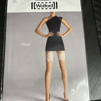 Wolford Sina Tights - Black/Black - M